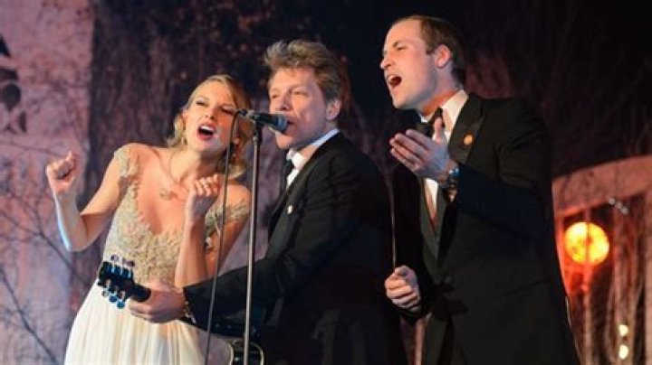 Kate Middleton Missing as Prince William Sings ‘Livin’ On A Prayer’ With Taylor Swift And Jon Bon Jovi – VIDEO