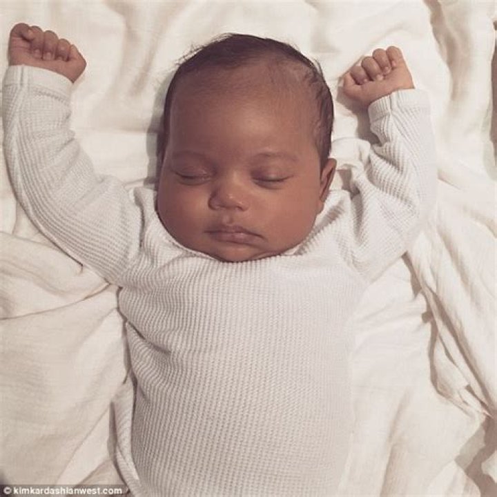 Kim Kardashian's New Picture of Baby Saint