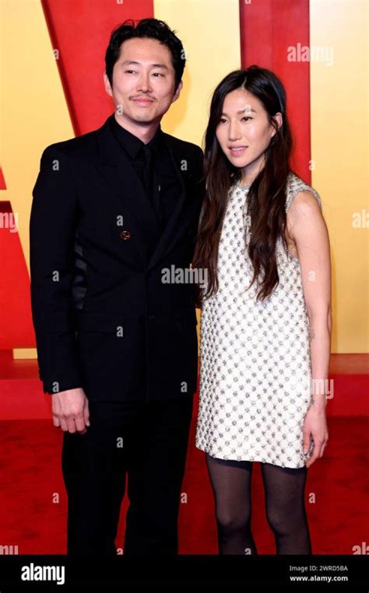 Steven Yeun Marries Long Term Girlfriend Joana Pak