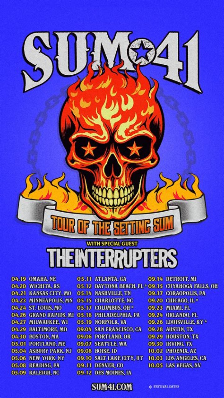 Sum 41 announce new album, 'Order In Decline'